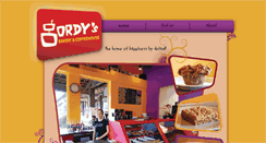 Desktop Screenshot of gordysbakery.com