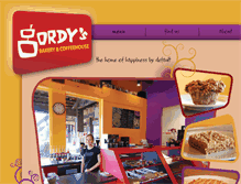 Tablet Screenshot of gordysbakery.com